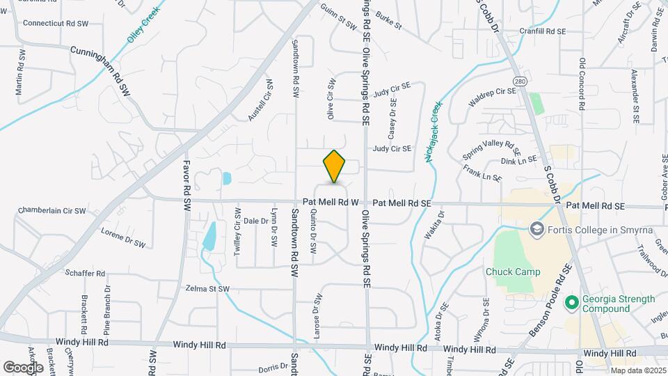 2047 Panstone Ct SW Map and Location Details