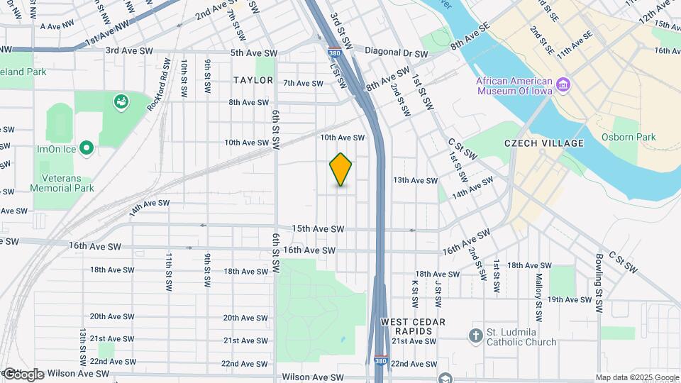 368 14th Ave SW-Unit -Upper Map and Location Details