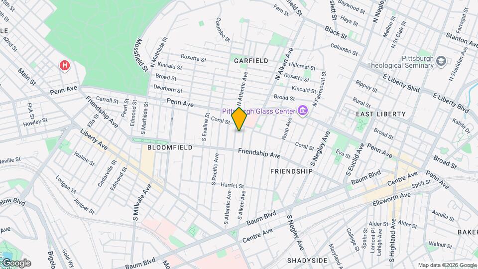 223 S Atlantic Ave Map and Location Details