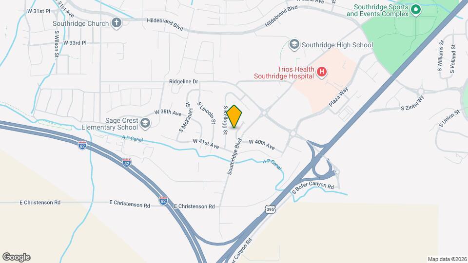 5833 W 40th Ct Map and Location Details