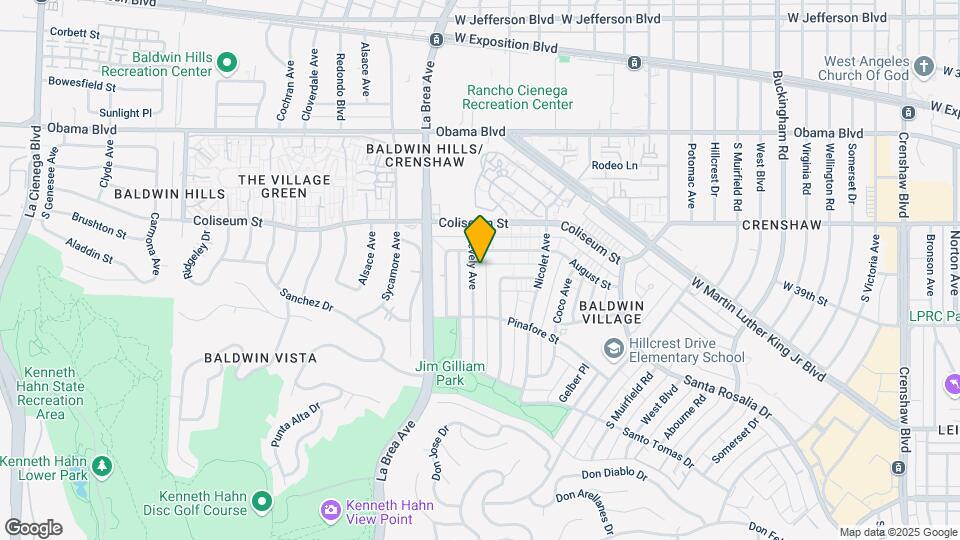 3904 Stevely Ave Map and Location Details