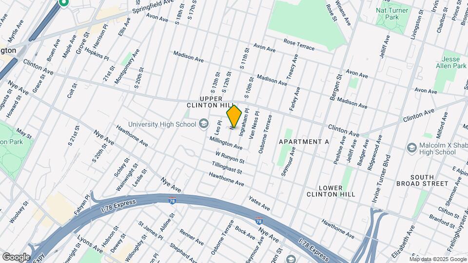 58 Nairn Pl Mapa y Detalles de la Ubicación