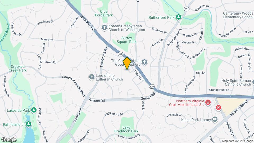 4929 Tibbitt Ln Map and Location Details