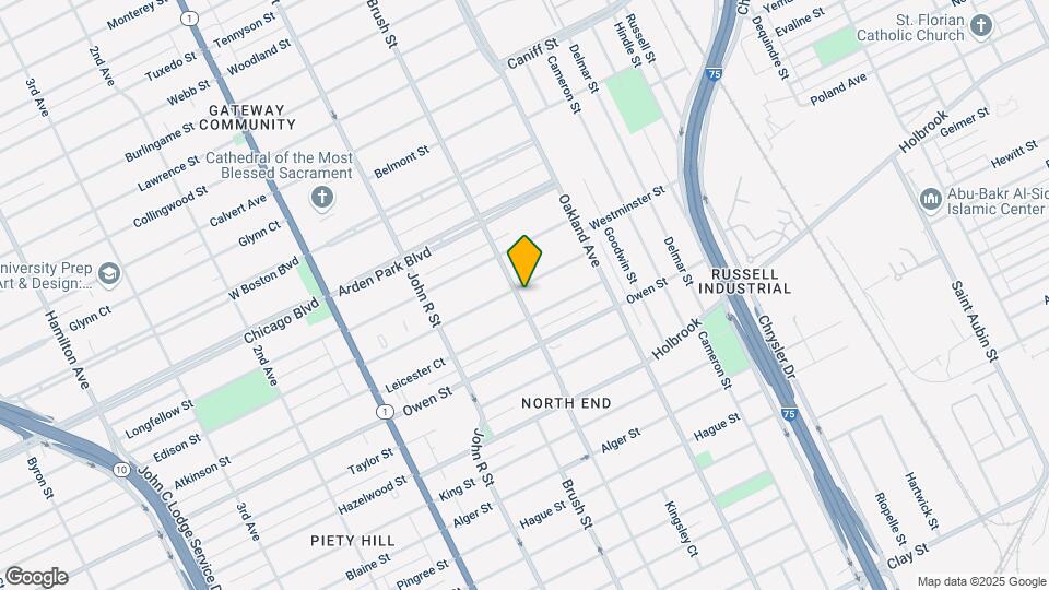 506 Kenilworth St Map and Location Details