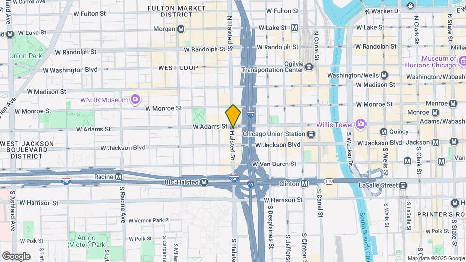 209 S Halsted St Map and Location Details