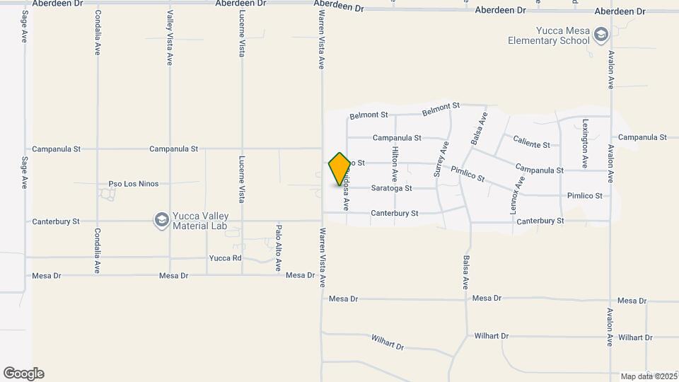 3800 Ruidosa Ave Mapa y Detalles de la Ubicación