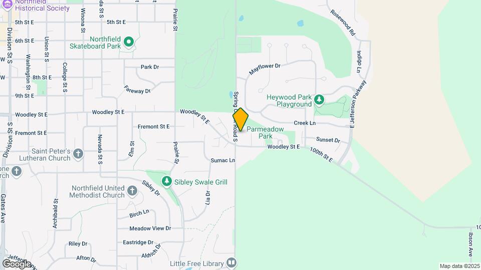 1101 Spring Creek Rd Map and Location Details