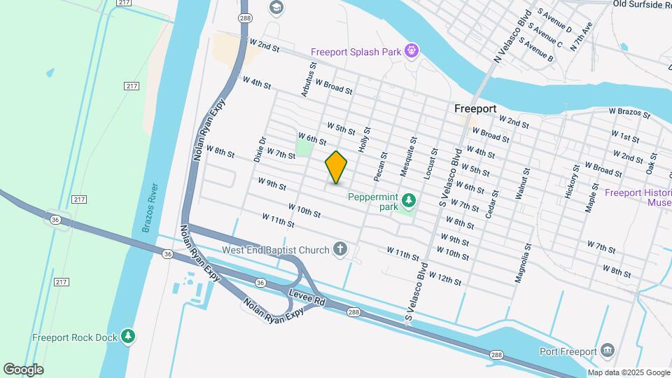 1519 W 8th St Map and Location Details