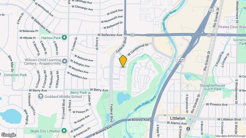 2920 W Centennial Dr Map and Location Details