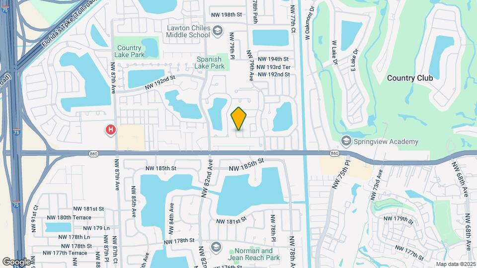 18775 NW 80th Ave Map and Location Details