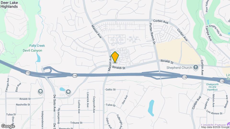 20408 Paseo Cresta Map and Location Details