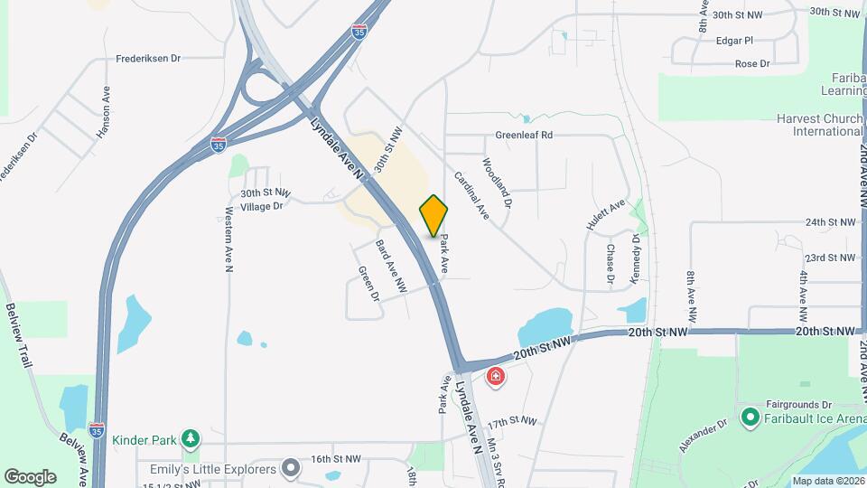 2310 Park Ave NW Map and Location Details