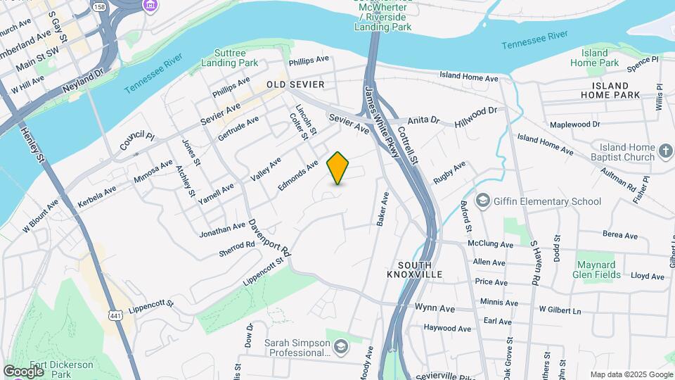 Heights of Knoxville Map and Location Details