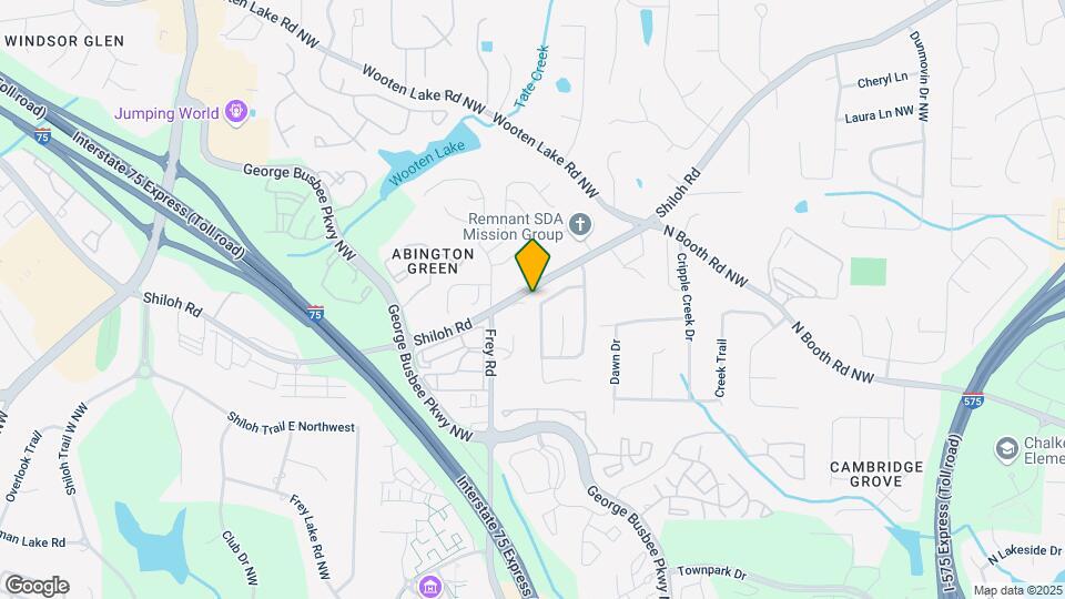 902 Shiloh Ridge Run NW Map and Location Details