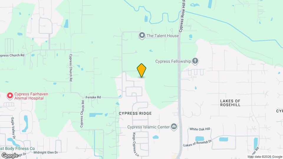 18114 Valebluff Ln Map and Location Details