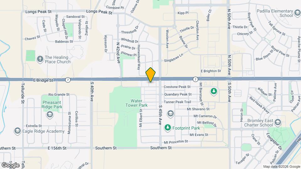 4431 Crestone Peak St Mapa y Detalles de la Ubicación