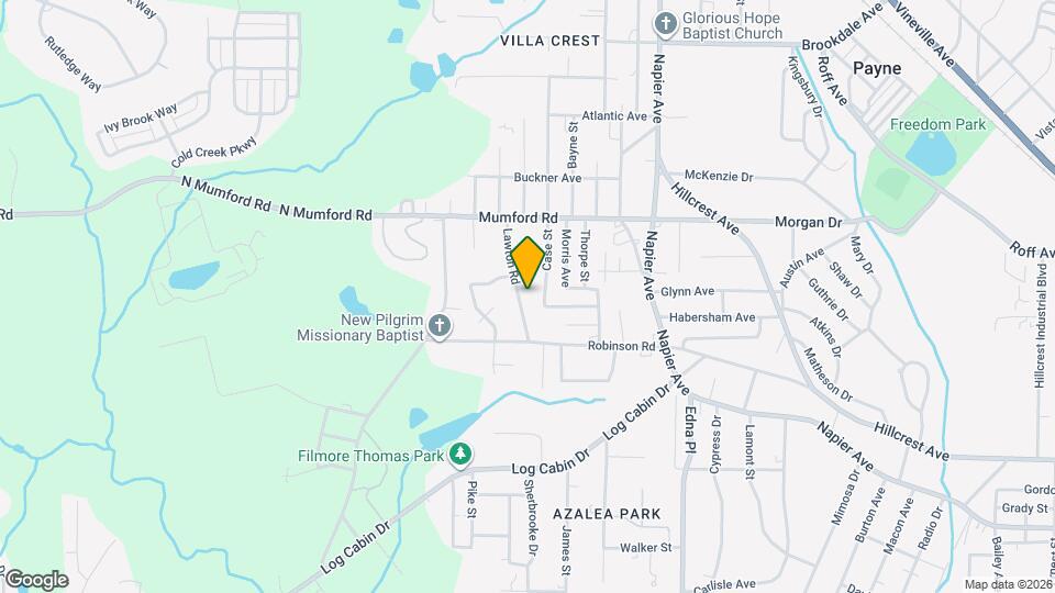 3483 Lawton Rd Mapa y Detalles de la Ubicación