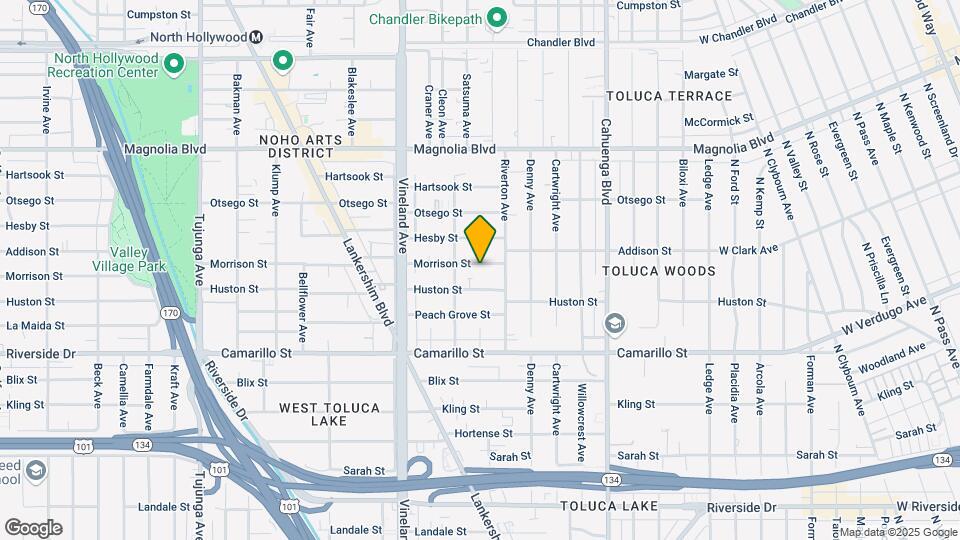 10828 Morrison St Map and Location Details