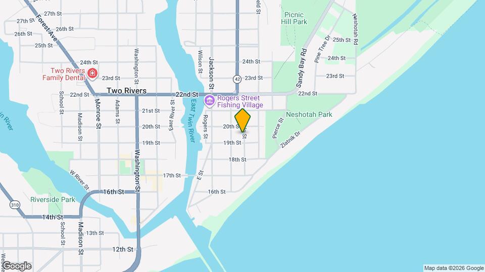 1910 Lincoln St Map and Location Details