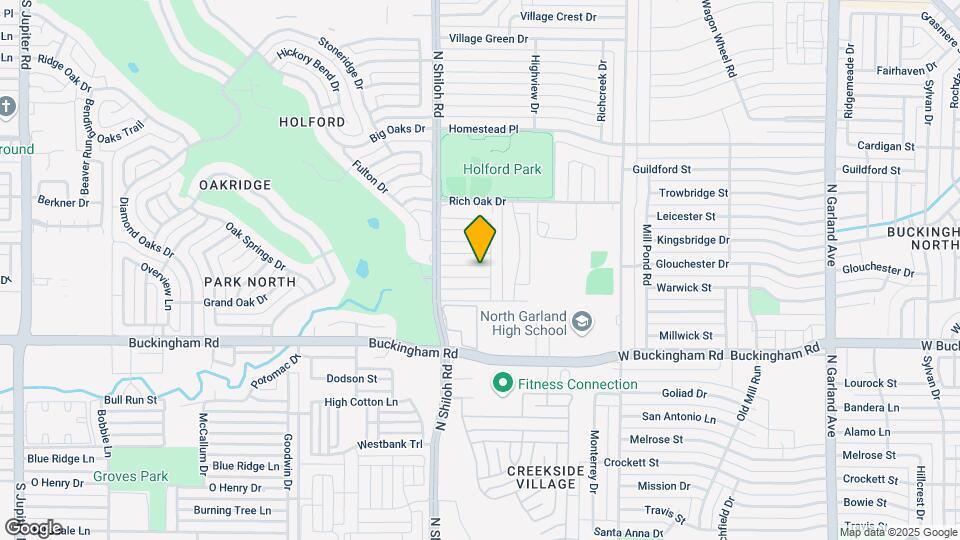 2405 Creekdale Dr Map and Location Details