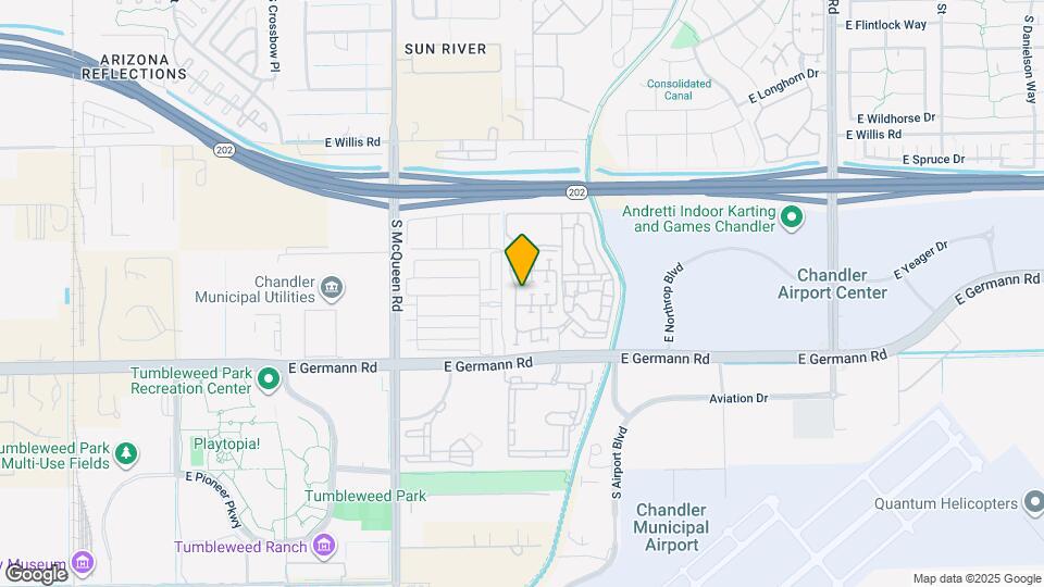 1851 S Hudson Dr Map and Location Details