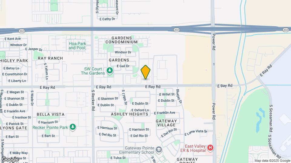 1564 S Owl Dr Map and Location Details