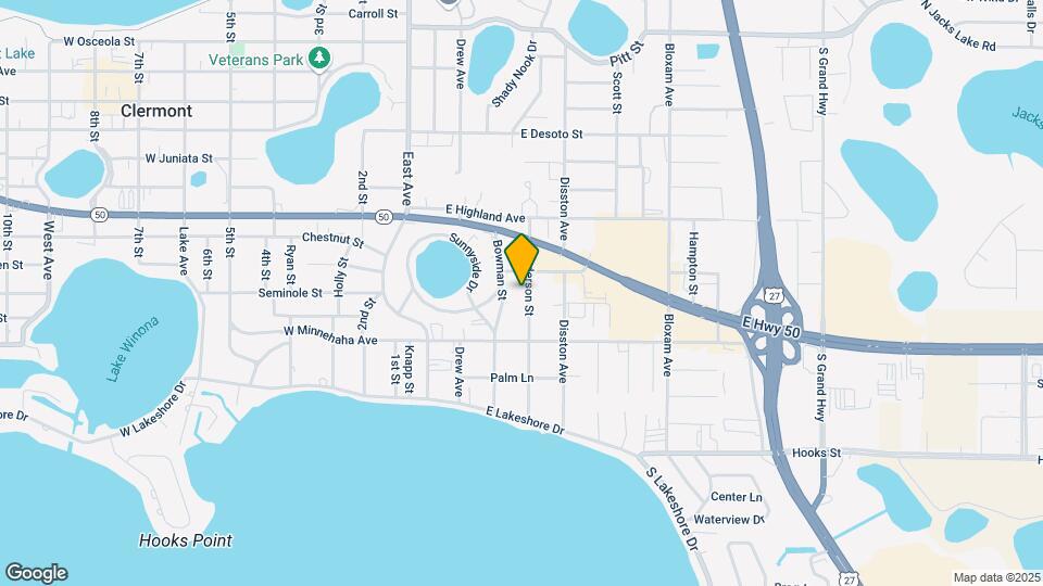 1340 Anderson St Map and Location Details