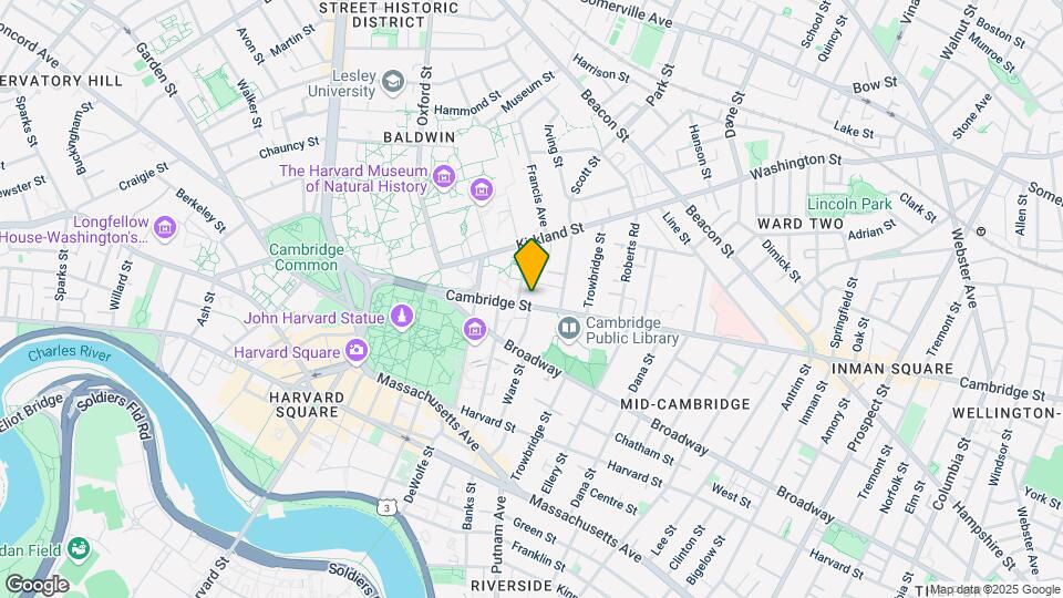 1709 Cambridge St, Unit 3 Map and Location Details