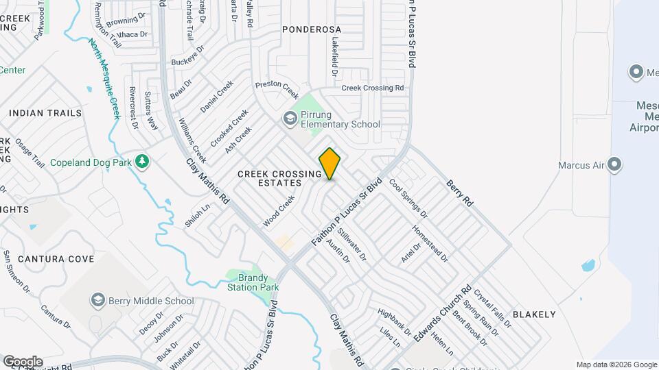 2725 Stillwater Dr Mapa y Detalles de la Ubicación