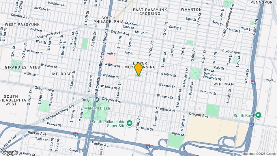 2418 S Warnock St Map and Location Details