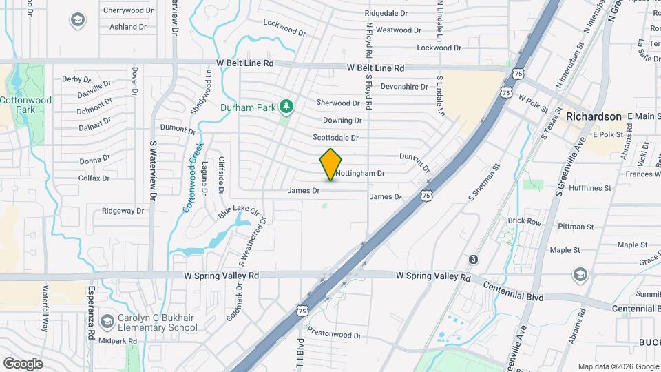 720 James Dr Map and Location Details