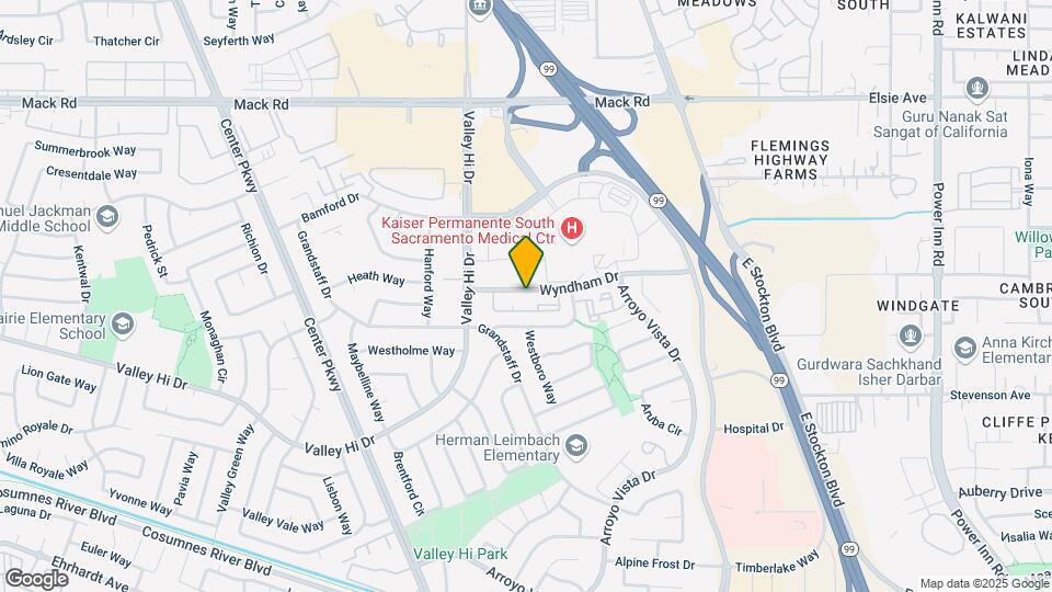 Orangewood East Apartments Map and Location Details