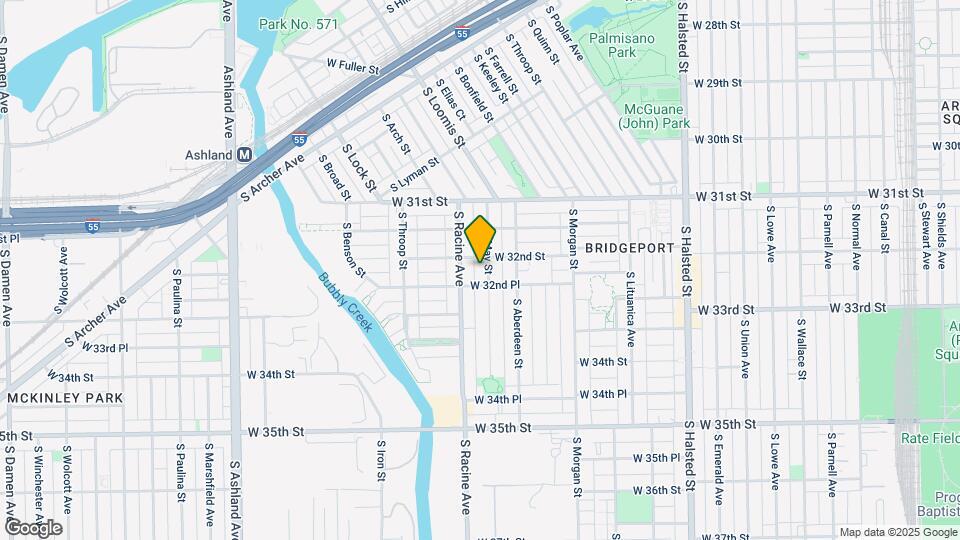 3210 S May St, Unit g Mapa y Detalles de la Ubicación