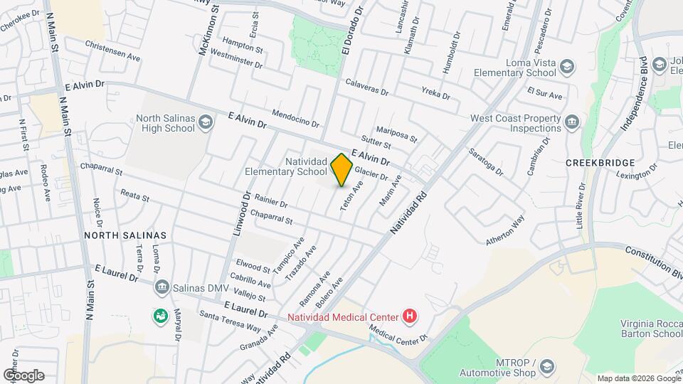 1448 Modoc Ave Mapa y Detalles de la Ubicación