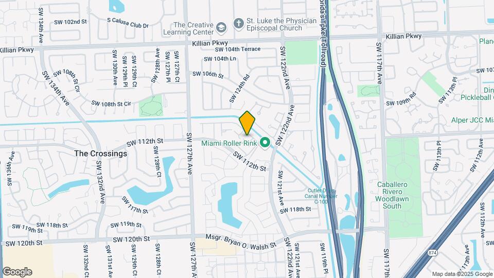 11012 SW 123rd Ct Map and Location Details