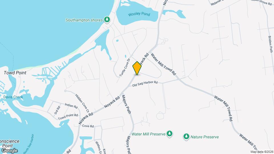 870 Noyack Rd Map and Location Details