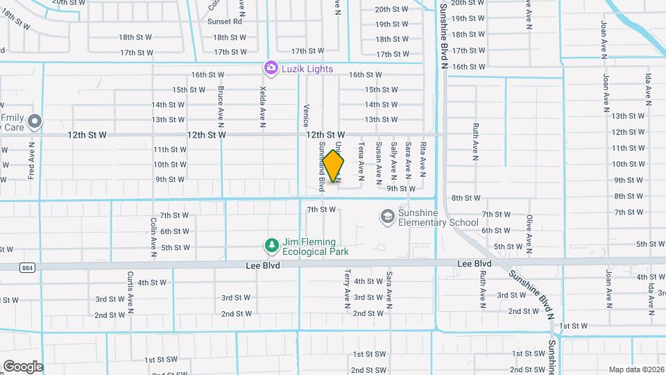 903 Unice Ave N Map and Location Details