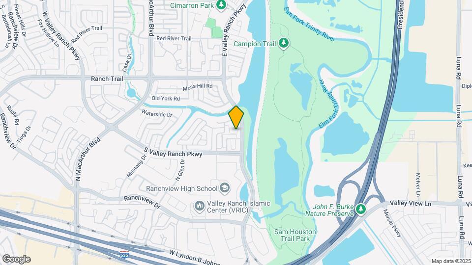 102 Bay Meadows Dr Map and Location Details