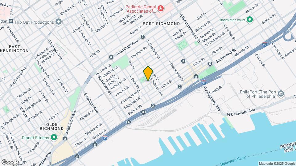 2978 E Thompson St Map and Location Details