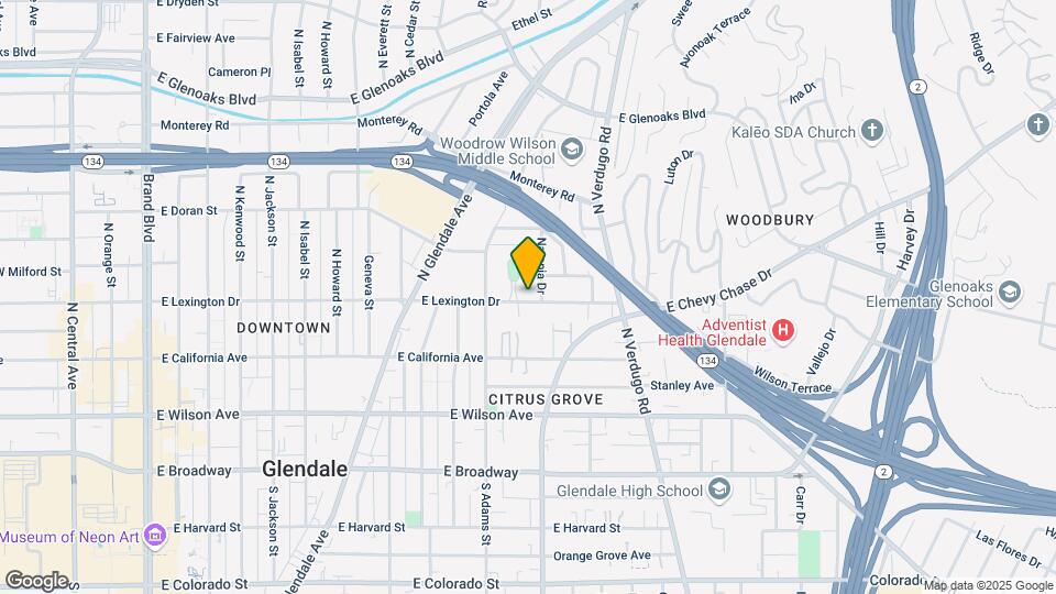 1133 E Lexington Dr, Unit 1133 Map and Location Details