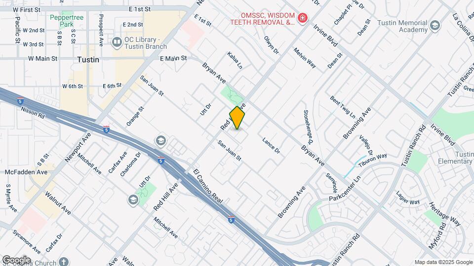 13660 Red Hill Ave Map and Location Details