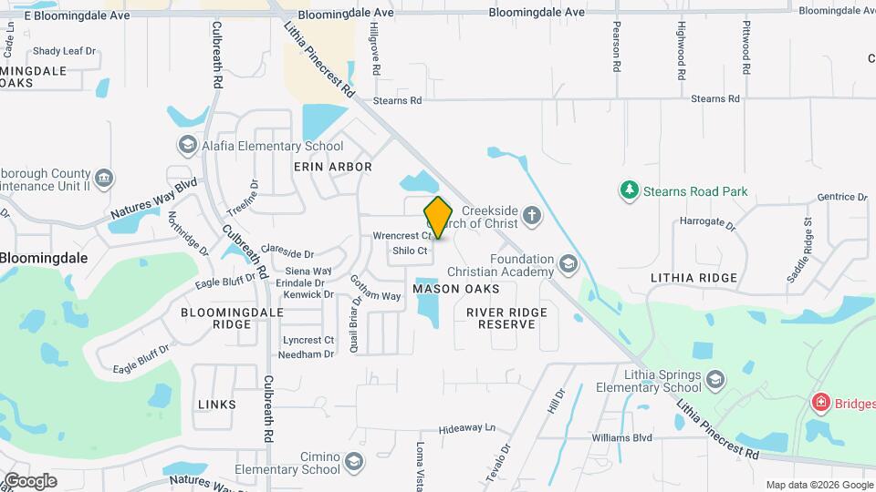 2550 Wrencrest Cir Map and Location Details