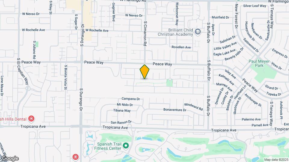 8215 Buffalo Ranch Ave Map and Location Details