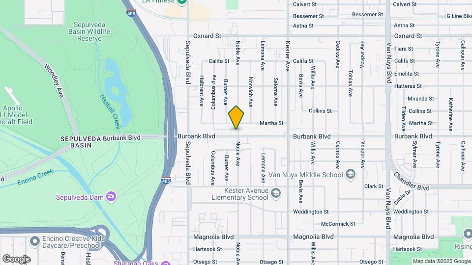 Burbank Gardens Mapa y Detalles de la Ubicación