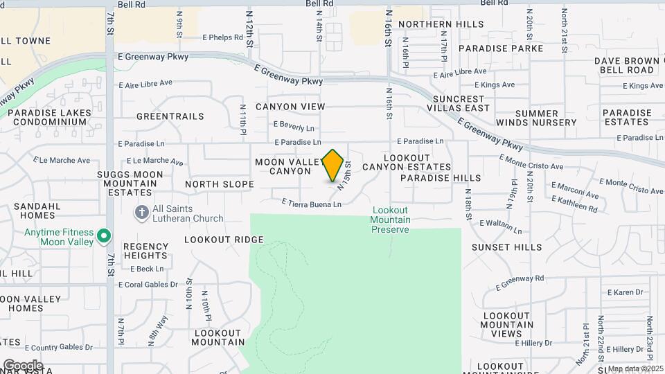 17640 N 17th St Map and Location Details