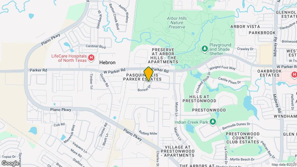 3109 Bonsai Dr Map and Location Details