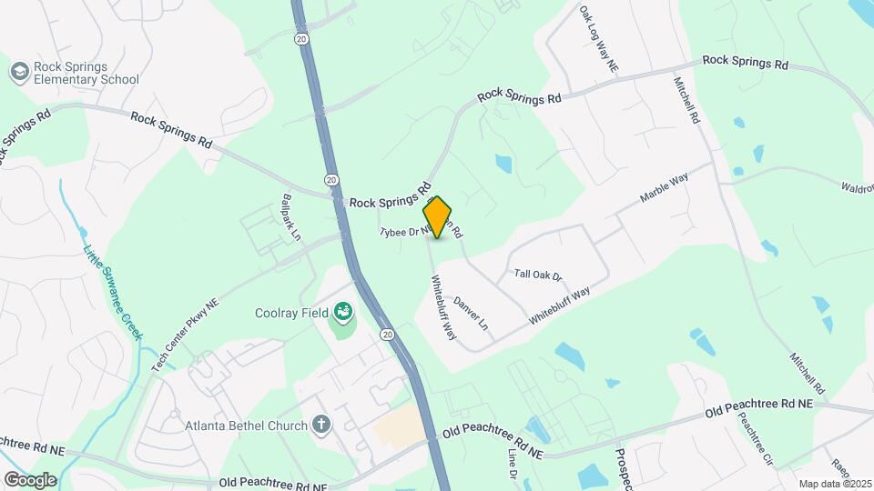 2591 Whitebluff Way Map and Location Details