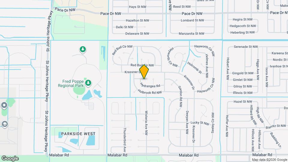 1738 Loquat Ct NW Map and Location Details