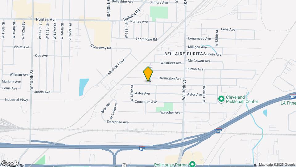 13506 Bennington Ave Map and Location Details