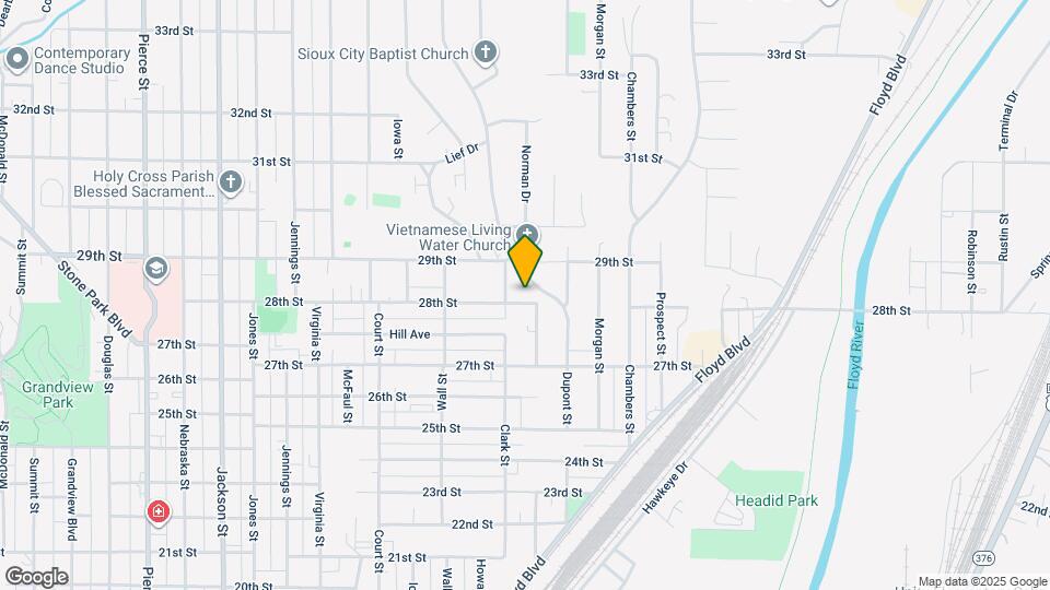 1515 28th St Map and Location Details